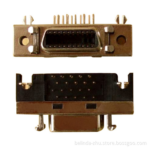 SCSI 20pin Connector Right Angle